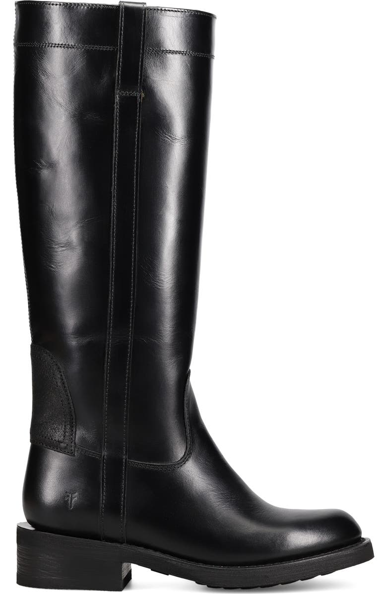 Frye Viv Knee High Riding Boot, Alternate, color, Black
