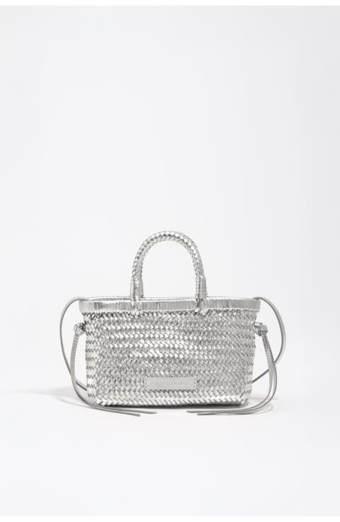 Plaited Leather XS Bag