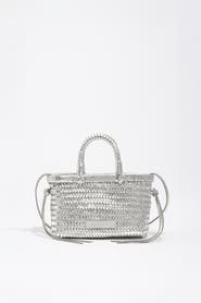 Bimba y Lola Plaited Leather XS Bag