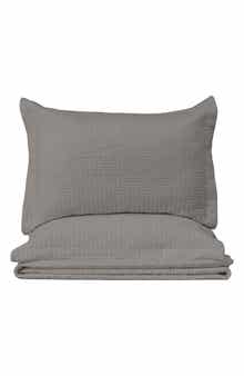 Woven & Weft Solid Quilt & Sham Set