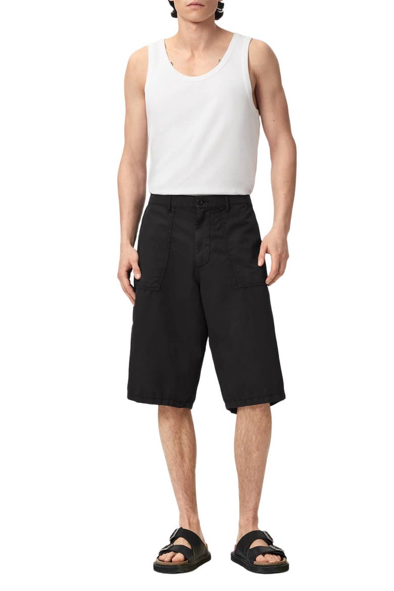 Echo Relaxed Fit Shorts, Alternate, color, ORCA BLACK