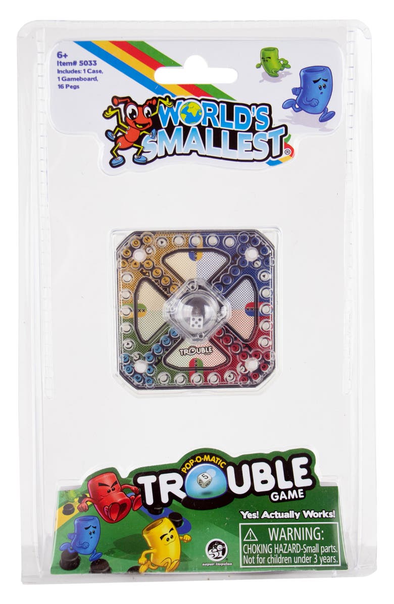 Super Impulse World's Smallest Trouble Game, Alternate, color, Multi