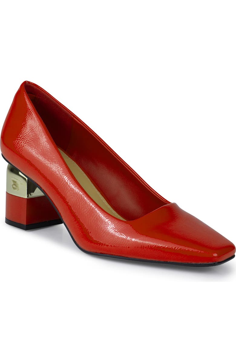 NINETY UNION Melody Snip Toe Pump, Main, color, Red