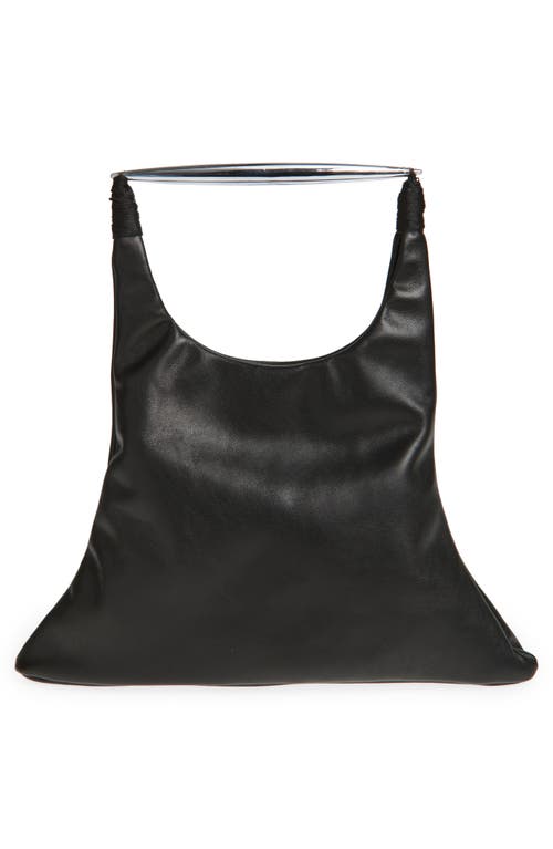 Grace Ling Spear Leather Top Handle Tote