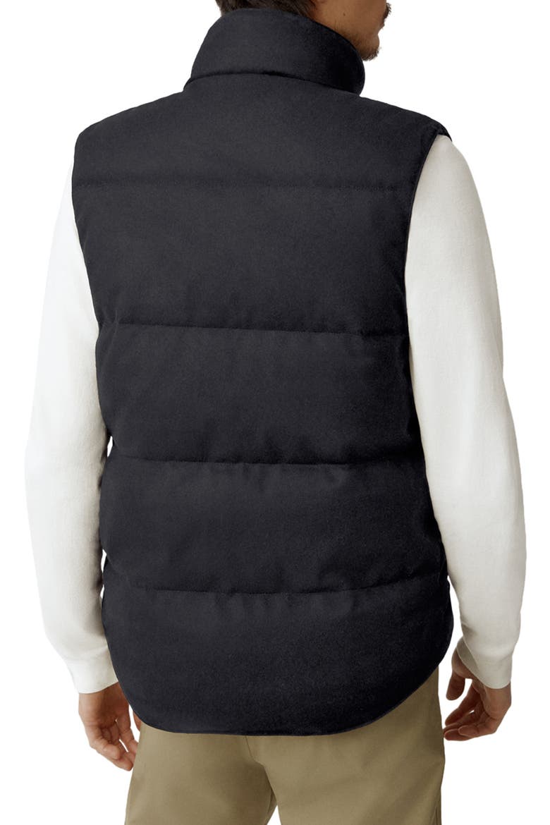 Garson Recycled Wool Blend Down Vest, Alternate, color, CARBON MELANGE