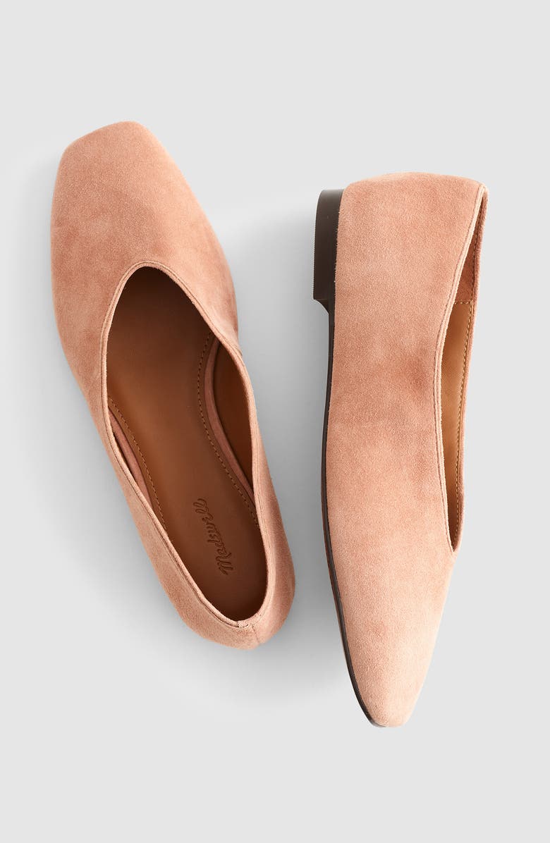 Madewell The Mylie Ballet Flat, Alternate, color, Warm Umber