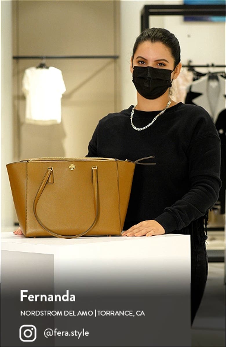 Robinson Small Leather Tote, sales video thumbnail