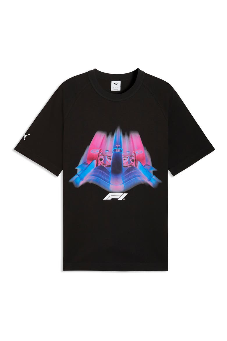 Formula 1® Car Graphic T-Shirt, Main, color, PUMA BLACK