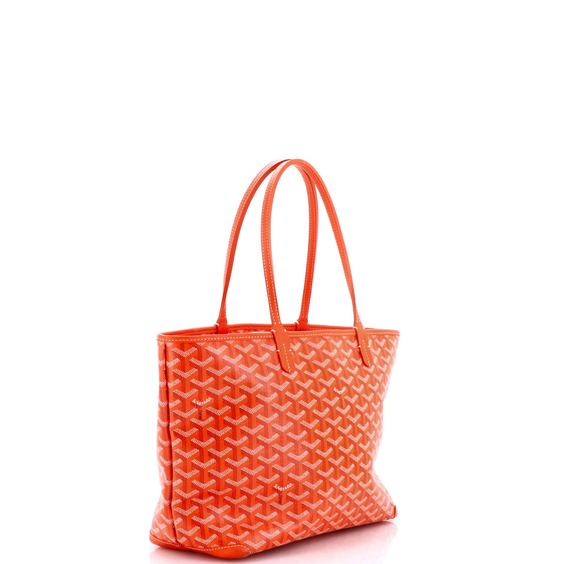 Pre-Owned Goyard Artois Tote Coated Canvas PM, Alternate, color, Orange