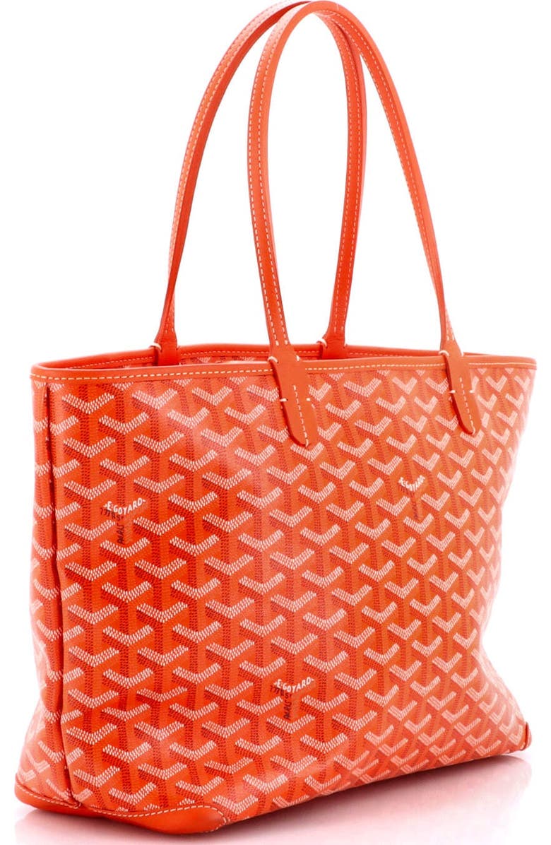 Pre-Owned Goyard Artois Tote Coated Canvas PM, Alternate, color, Orange