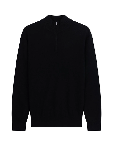 Timeless Half-Zip Cashmere Sweater