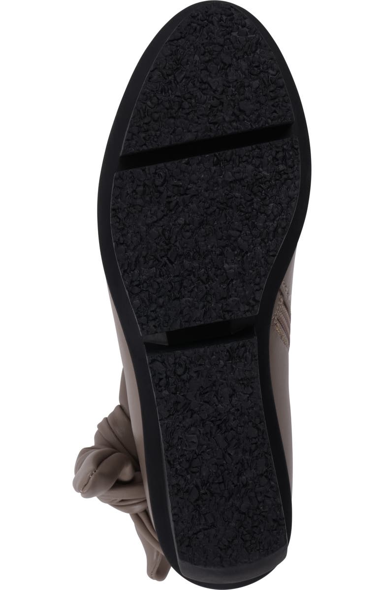 GOOD CHOICE NEW YORK Lavan Wedge Knot Bootie, Alternate, color, Taupe