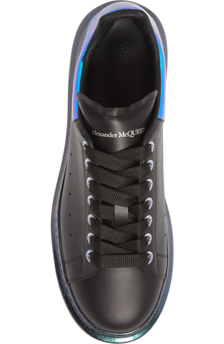 McQueen Alexander McQueen Oversize Iridescent Sneaker, Alternate, color,