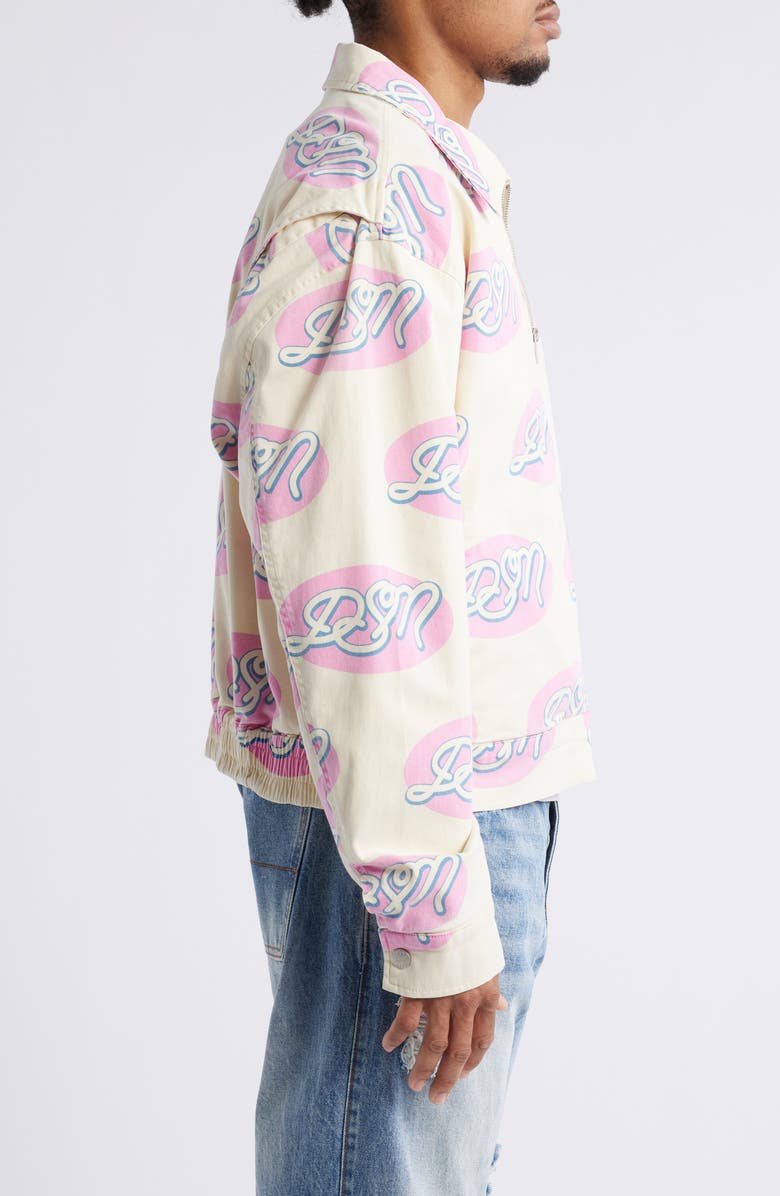 DIET STARTS MONDAY Truck Stop Cotton Crop Jacket, Alternate, color, 