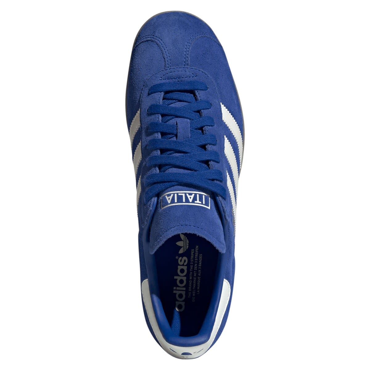 adidas Originals Men's adidas Originals  Blue Italy National Team Team Gazelle Shoes, Alternate, color, 