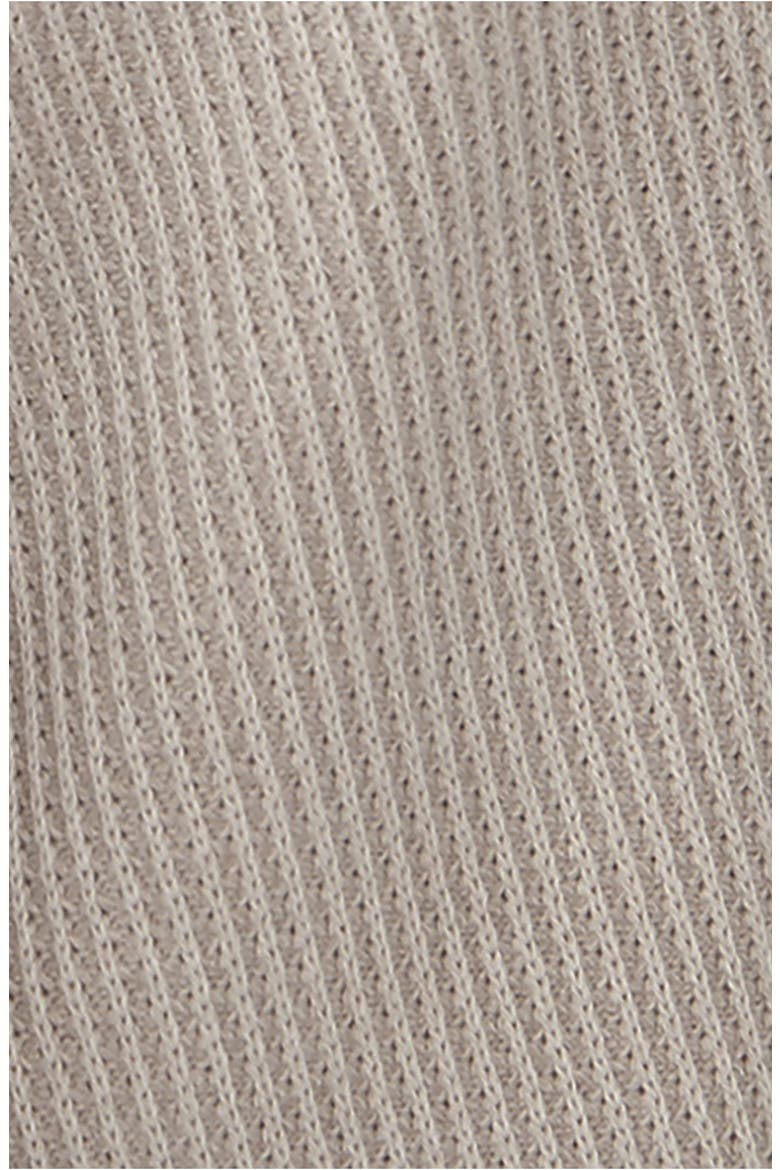 Asher Thermal Knit V-Neck Top, Alternate, color, STUDIO CLAY