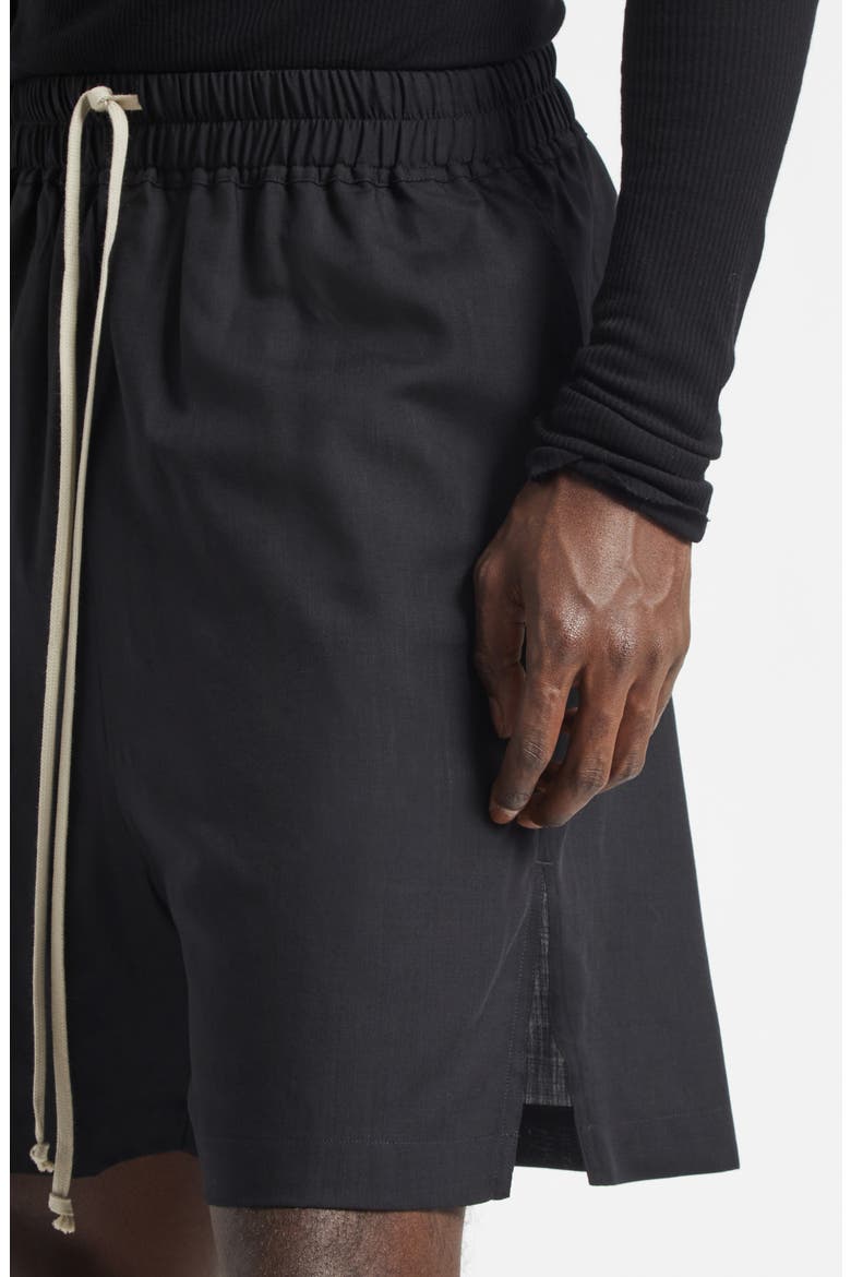 Wool Boxer Shorts, Alternate, color, BLACK