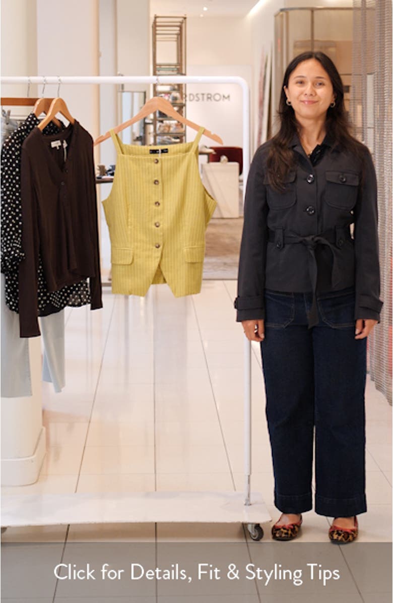 Luca Stripe Vest, sales video thumbnail