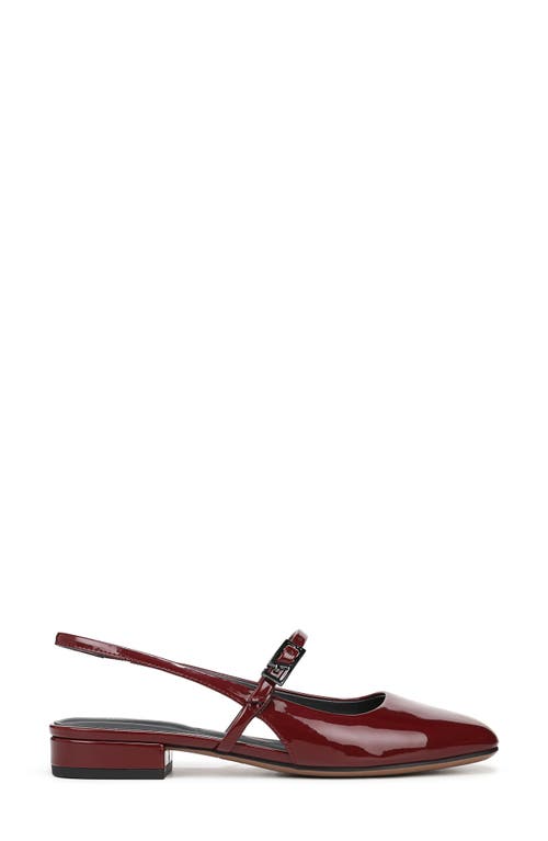 Franco Sarto Destin Slingback Flat In Burgundy