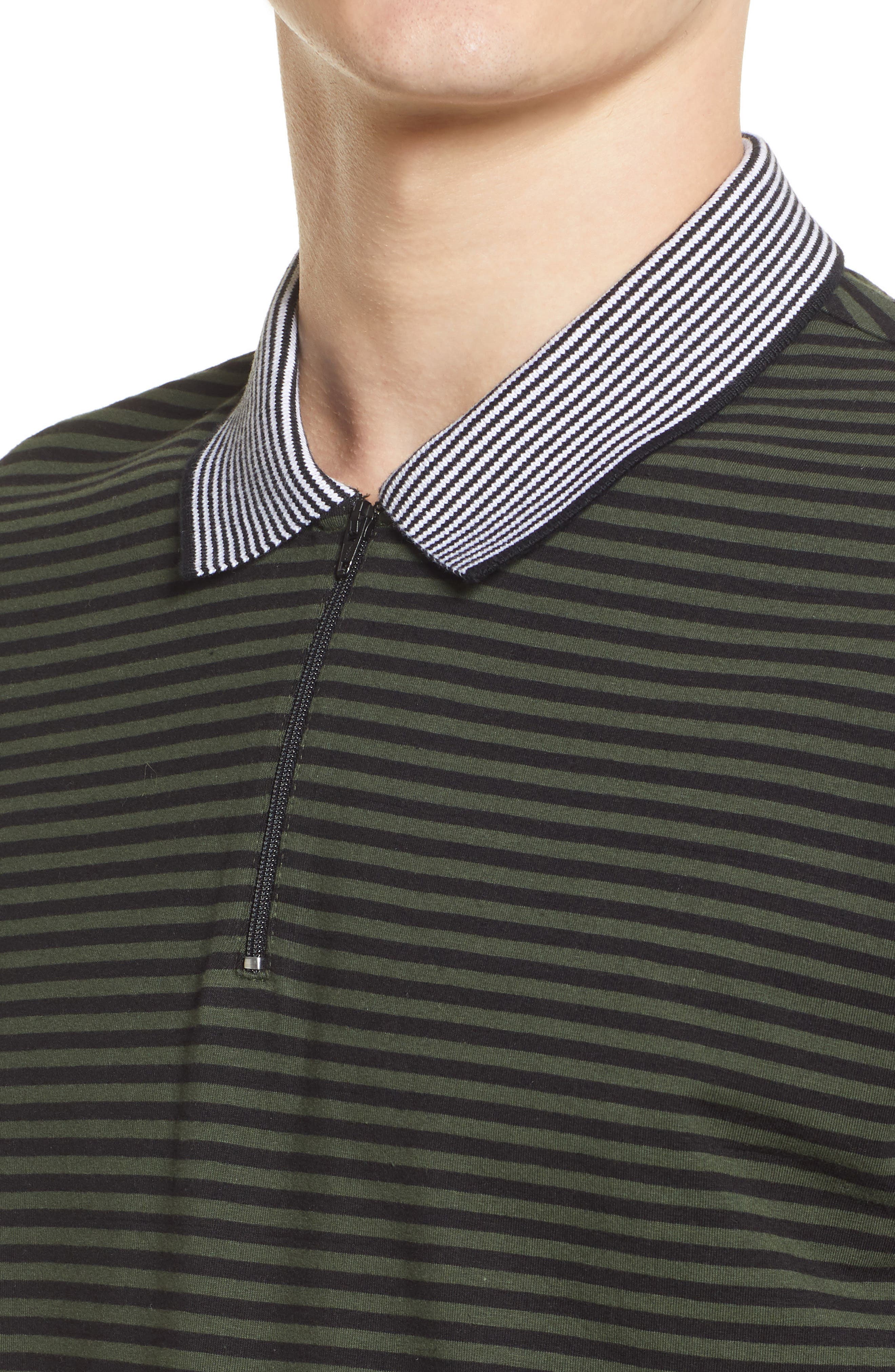 Open Edit Men's Zip Polo (Men) | Nordstromrack