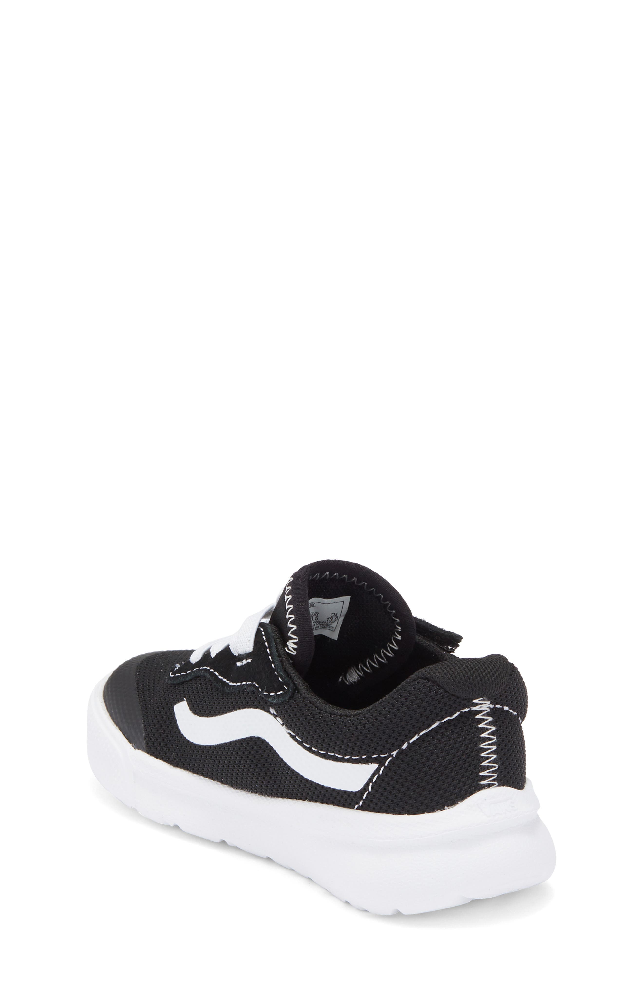 Vans Kids' Range BRZ V Sneaker, Alternate, color, Mesh Black/White