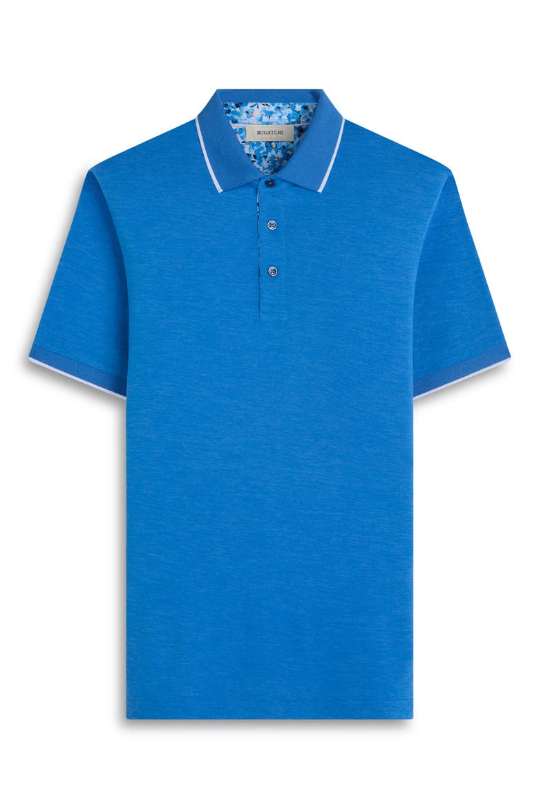 Three-Button Performance Polo, Alternate, color, CLASSIC BLUE