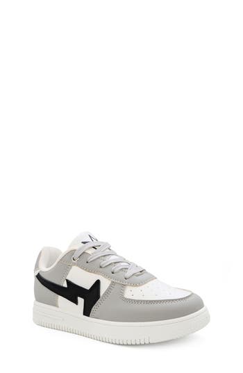 Yoki Kids' Low Top Sneaker In Grey