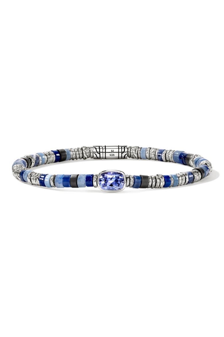 Heishi Bracelet, Main, color, TANZANITE