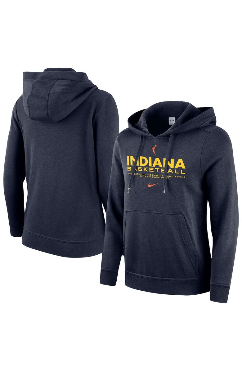 Nike Women's Nike  Navy Indiana Fever Club City Pullover Hoodie, Main, color, 