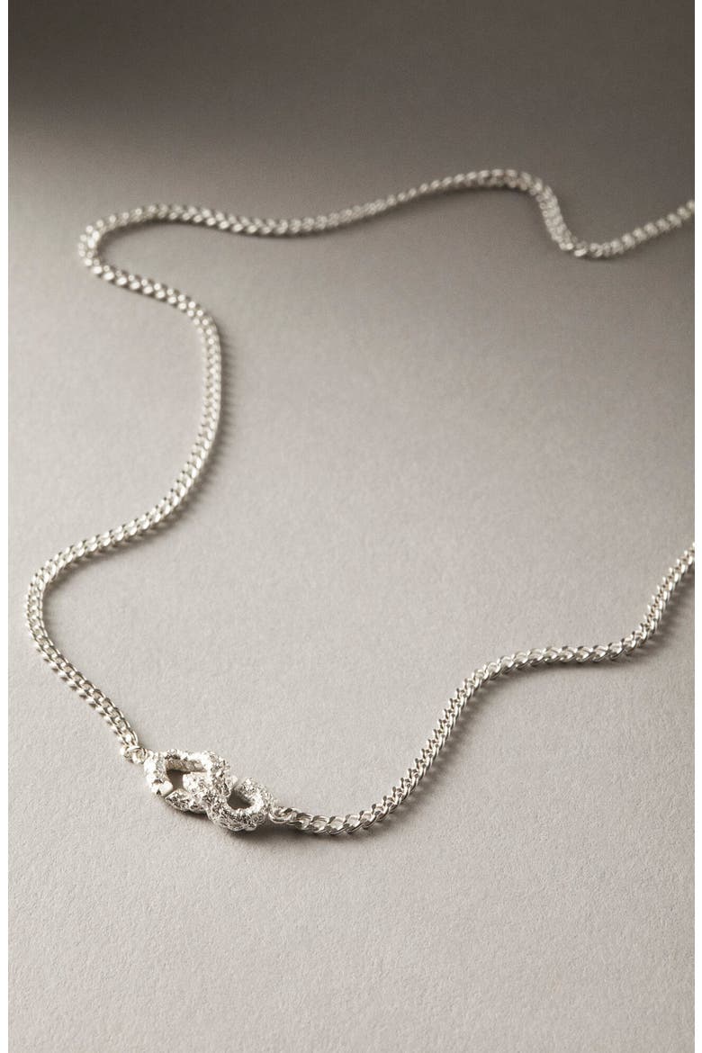 Neat Necklace Silver, Alternate, color, Silver