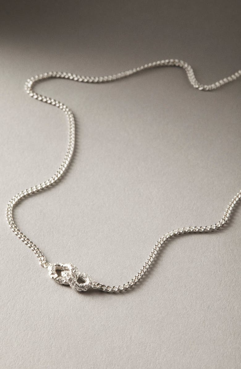 NOOTKA Neat Necklace Silver, Alternate, color, Silver
