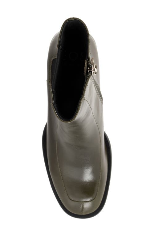 Eos Footwear Charcoal Bootie In Green