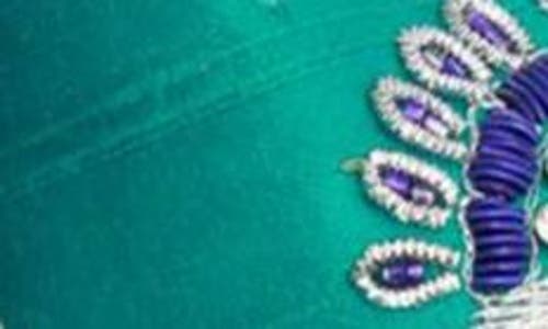 Saachi Embellished Mule In Blue