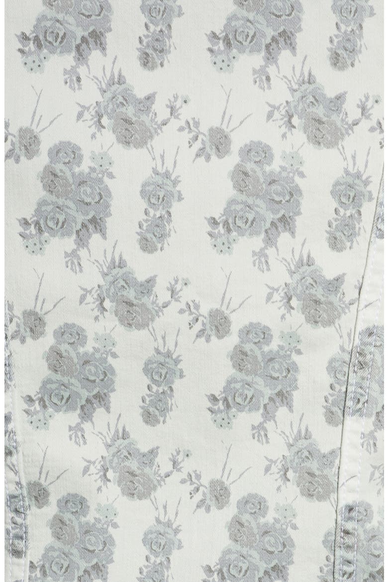 Floral Denim Trucker Jacket, Alternate, color, FLORAL ROSES