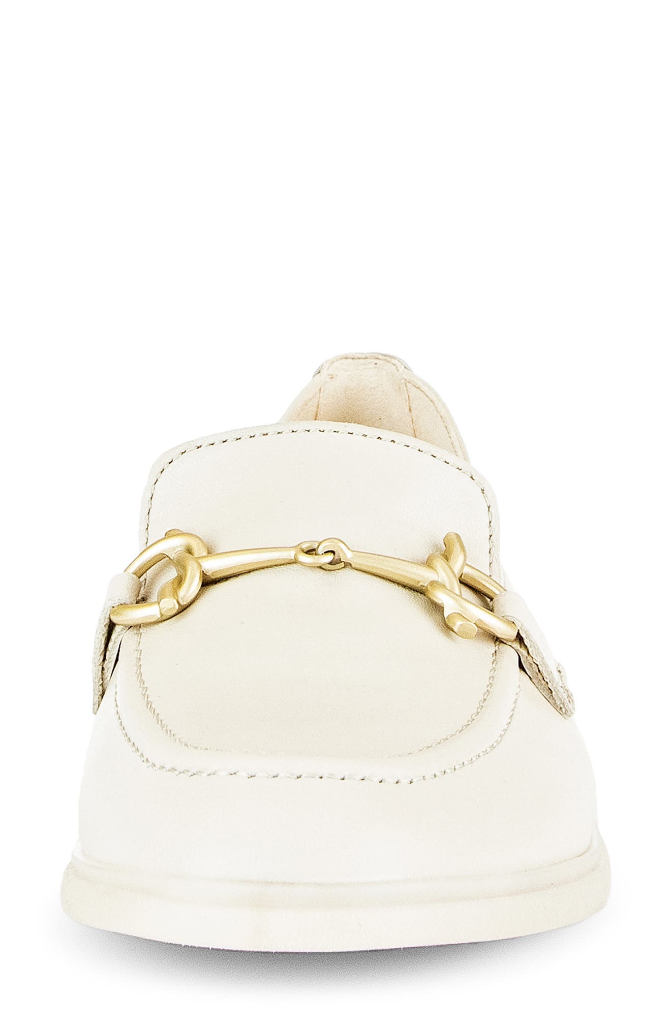 Gabor Bit Loafer, Alternate, color, Creme