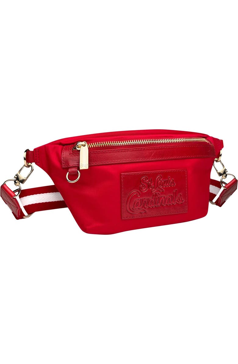 LUSSO St. Louis Cardinals Regan Fanny Pack, Main, color, Red