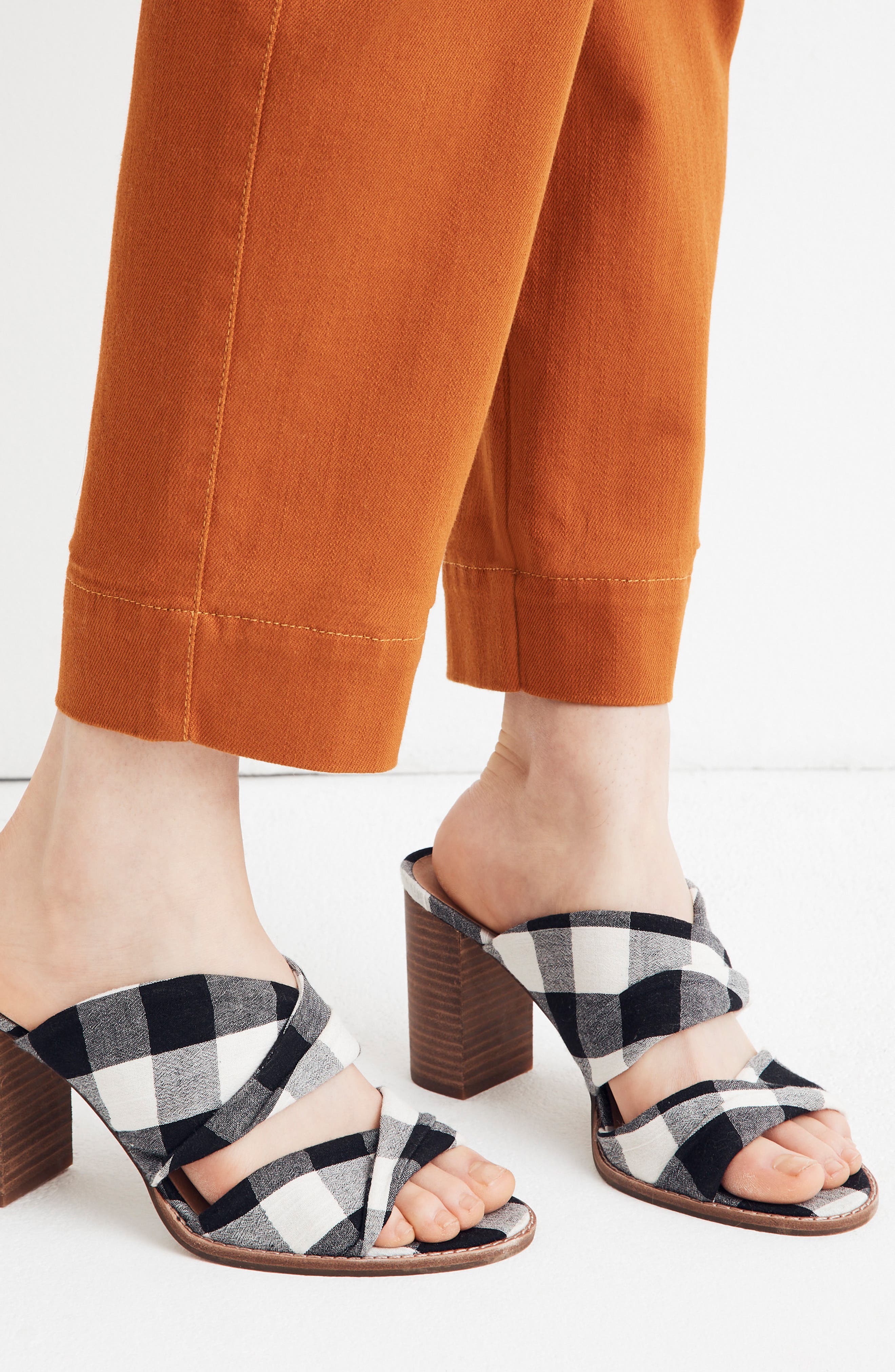 Madewell Gesine Open Toe Mule, Alternate, color, 