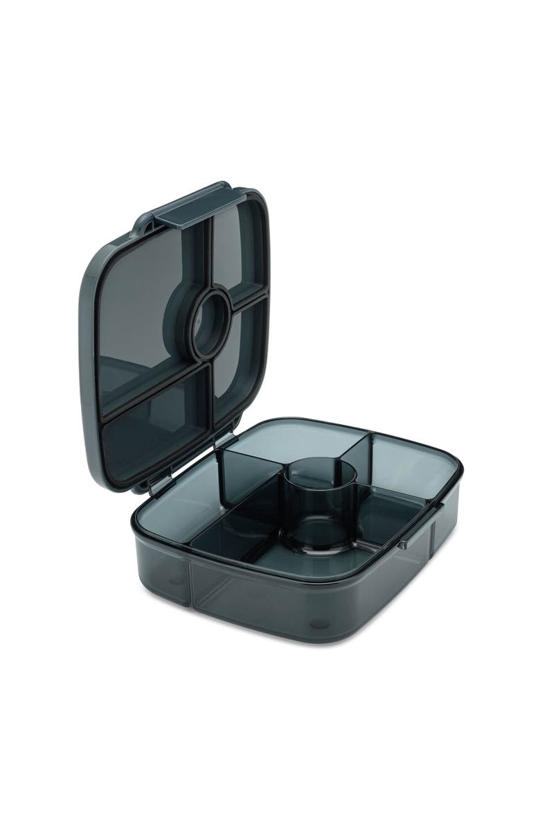Yumbox Go Leakproof Bento Lunch Box 5-Compartment Deep Tray, Main, color, Berlin Gray