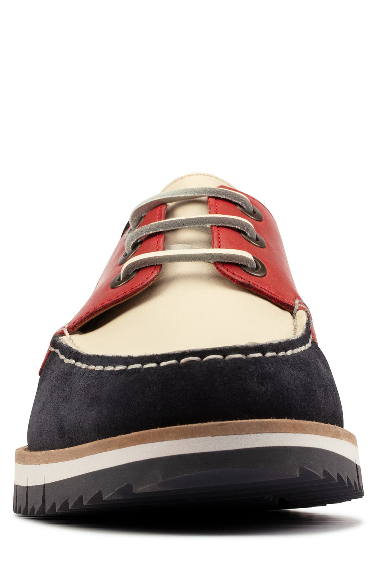 Clarks<sup>®</sup> Durston Moc Toe Derby, Alternate, color, 