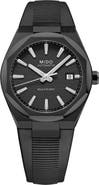 MIDO Multifort 8 One Crown Automatic Rubber Strap Watch, 40mm