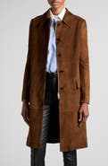 TOM FORD Suede Mac Coat
