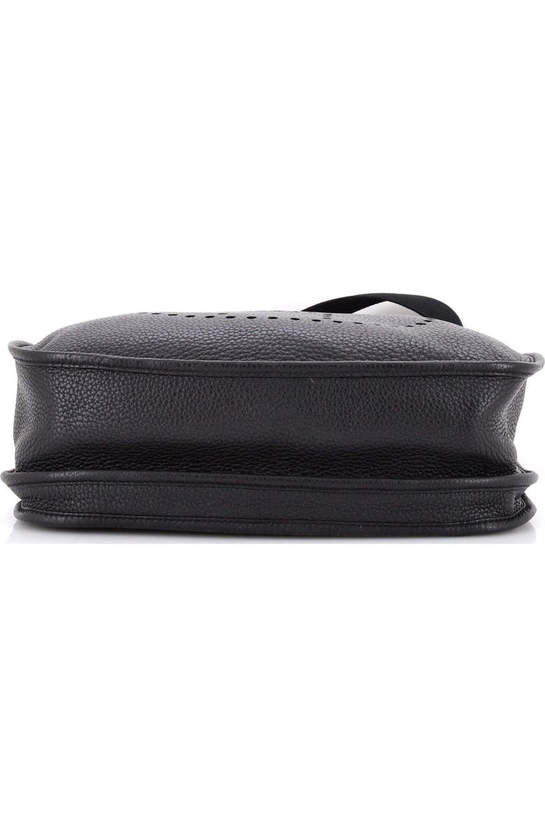 Pre-Owned Hermes Evelyne Bag Gen II Clemence GM, Alternate, color, Noir