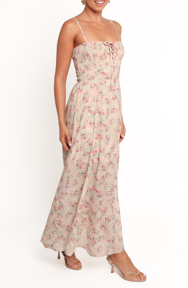 Petal & Pup Vespera Floral Maxi Dress, Alternate, color, Pink Ditsy