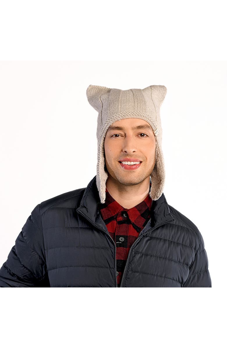 Nirvanna Designs Ezra Hat, Alternate, color, Linen