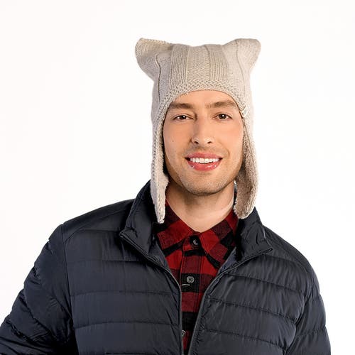 Nirvanna Designs Ezra Hat In Gray