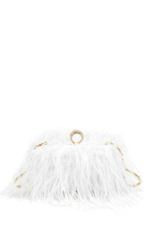 MODA LUXE Harlow Evening Bag in White at Nordstrom
