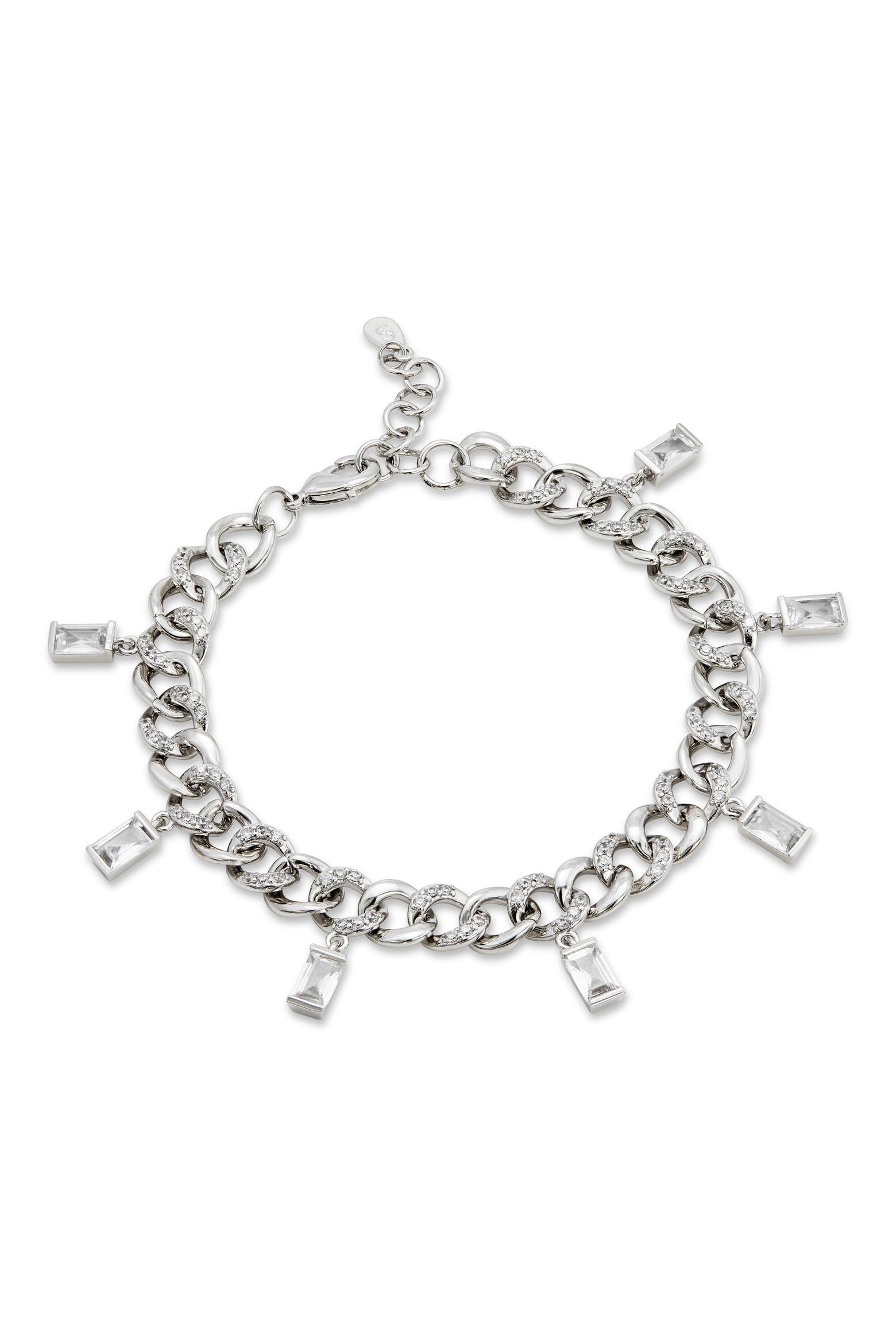 Tech Savvy Color SAVVY CIE JEWELS Curb Chain Fringe Bracelet (Women) | Nordstromrack
