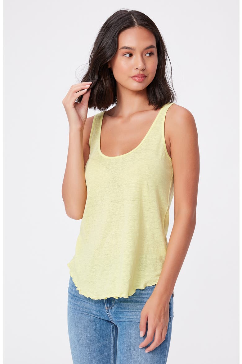 Lela Tank, Alternate, color, SUNNY LIME