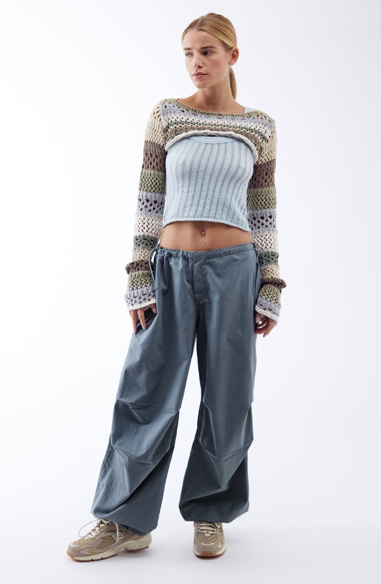 BDG Urban Outfitters Low Rise Cotton Balloon Pants, Alternate, color, 