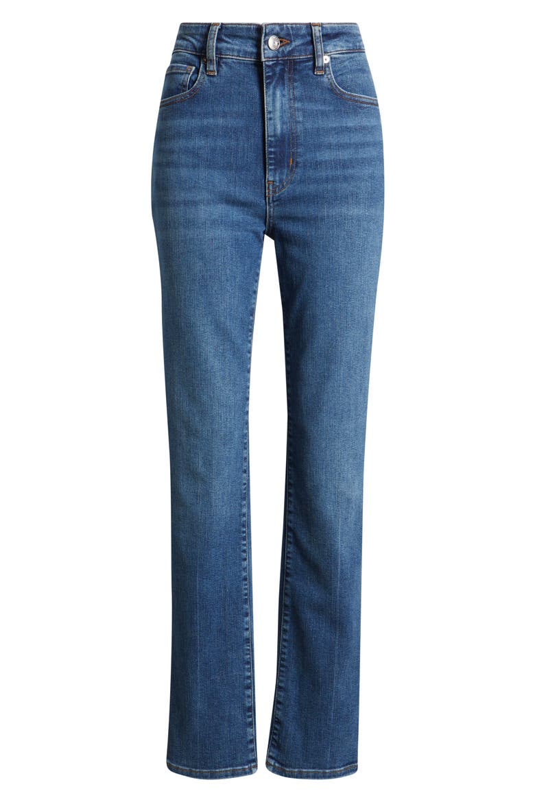 The Pencil High Waist Slim Straight Leg Jeans, Alternate, color, CHARITY